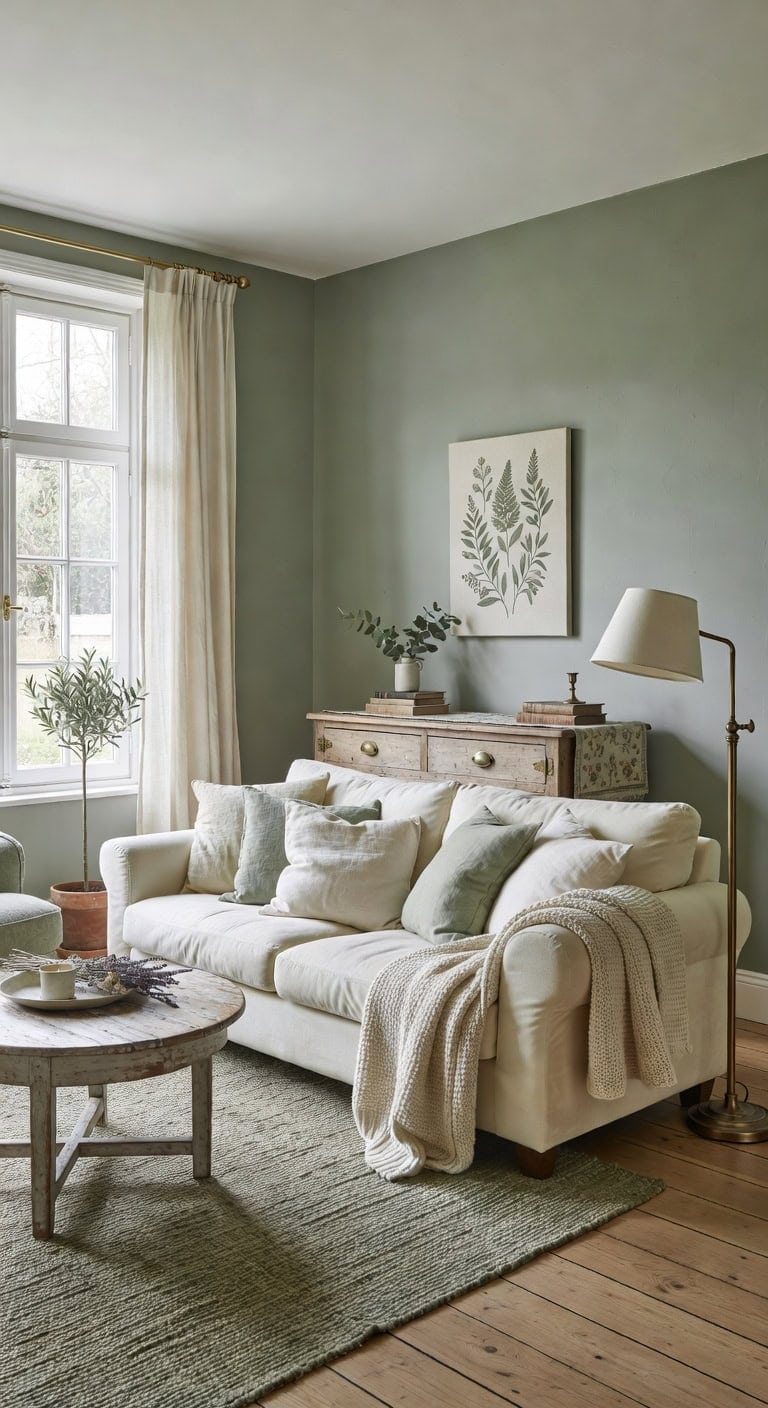 sage green french country