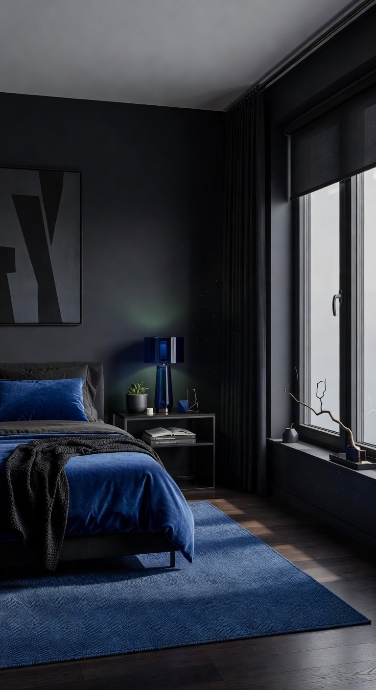 sapphire black gallery bedroom
