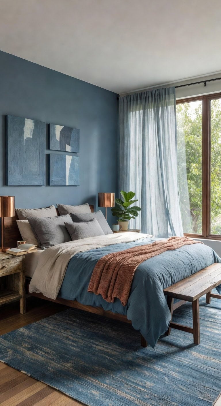 slate blue walnut sanctuary