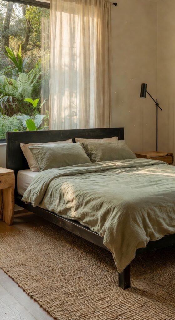 23 Black Metal Bed Frame Bedroom Ideas That Look Sleek