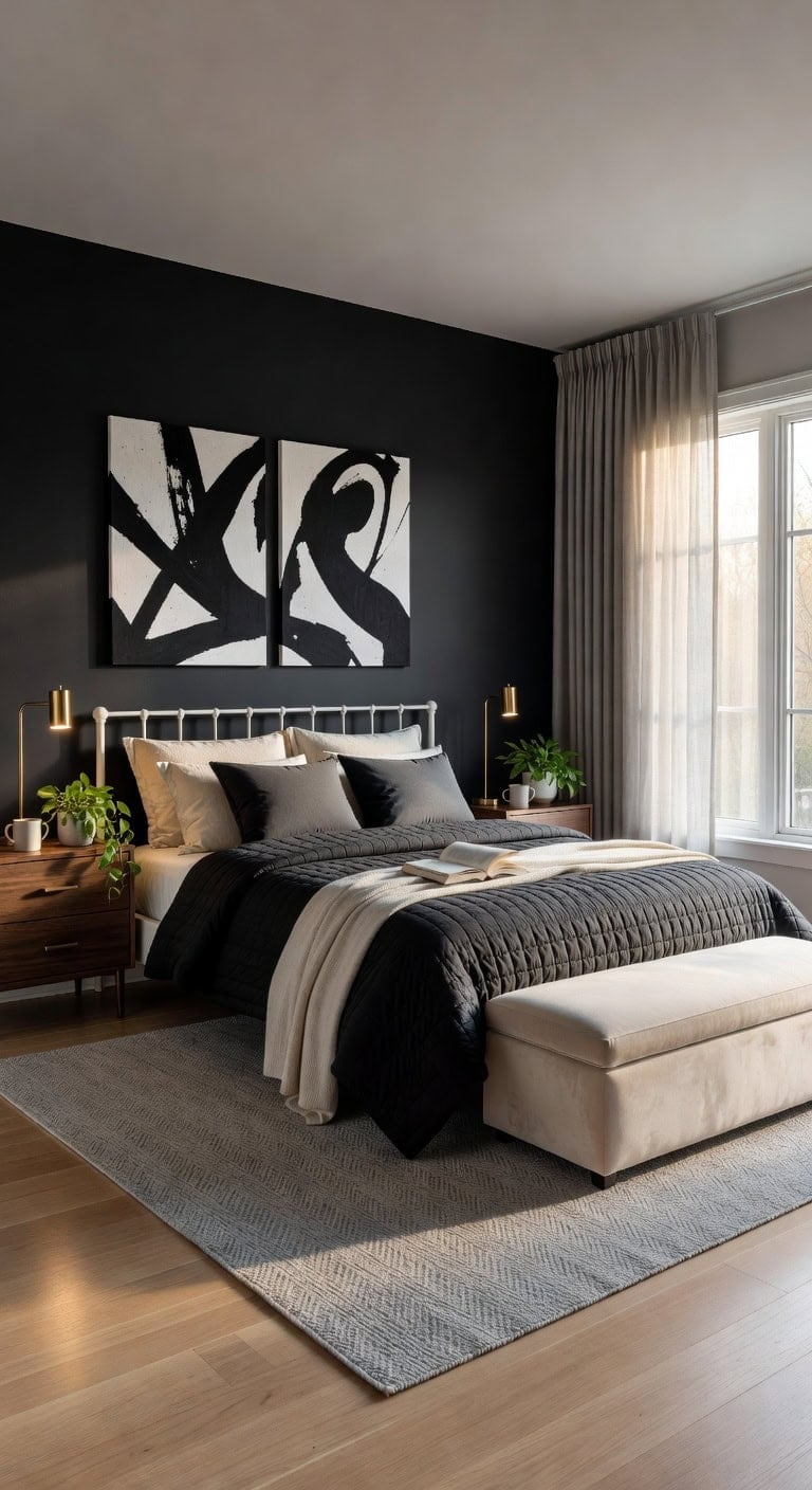 sleek black gray sanctuary