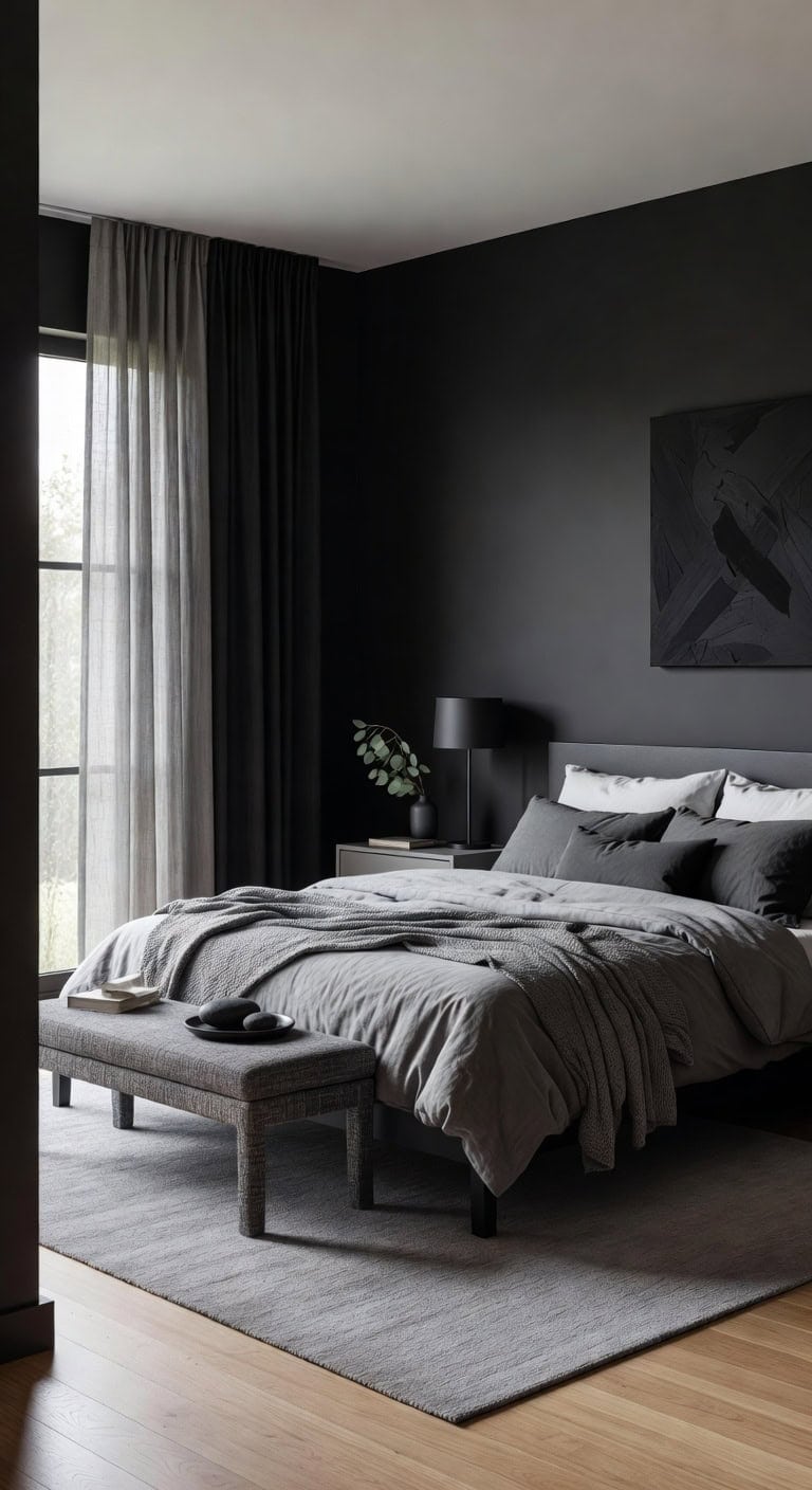 sleek black grey sanctuary