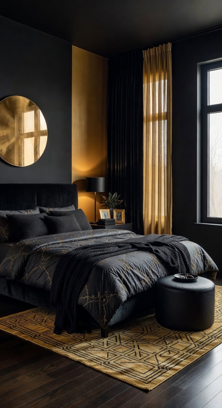 sleek gold black sanctuary
