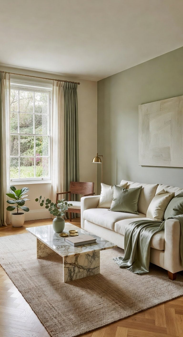 soft cream sage living