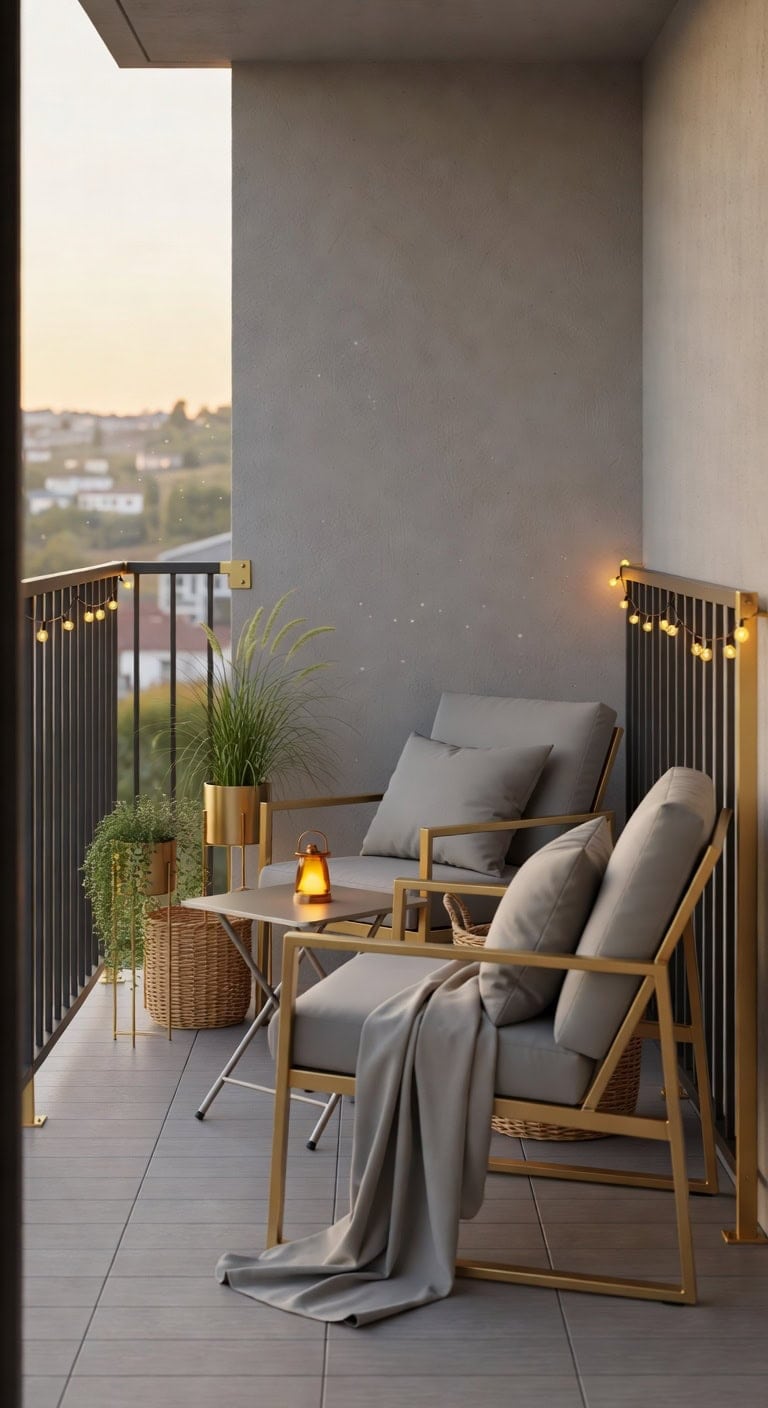 soft gray warm gold