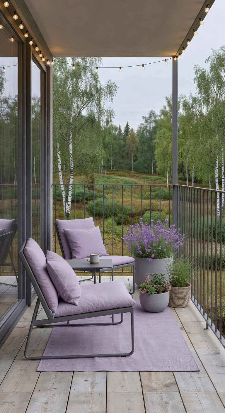 soft lavender pewter retreat