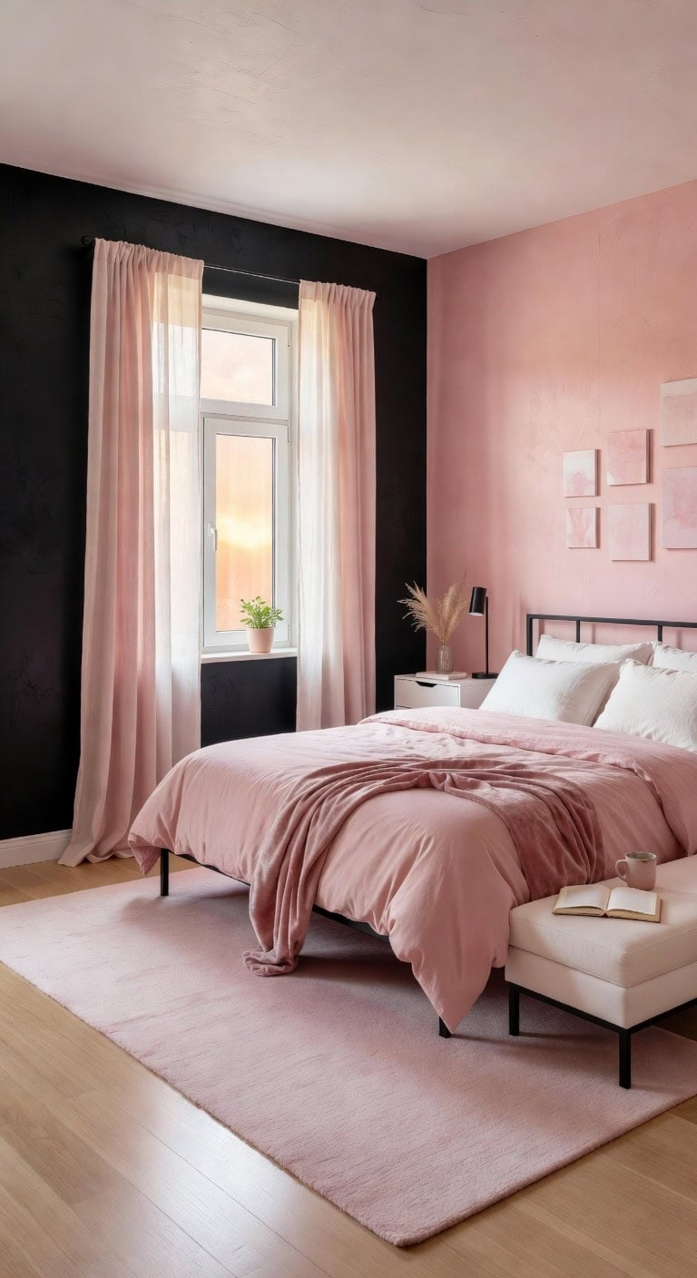 soft pastel bedroom retreat