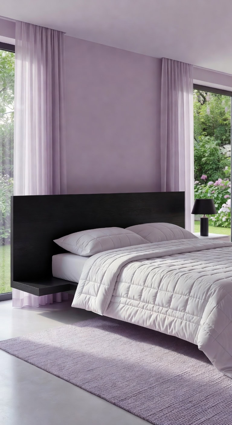 stylish black headboard inspiration