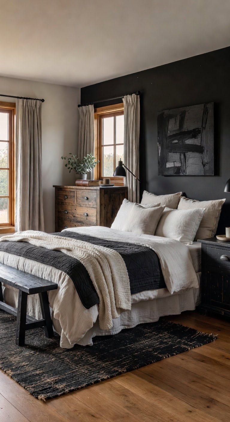 timeless black oak retreat