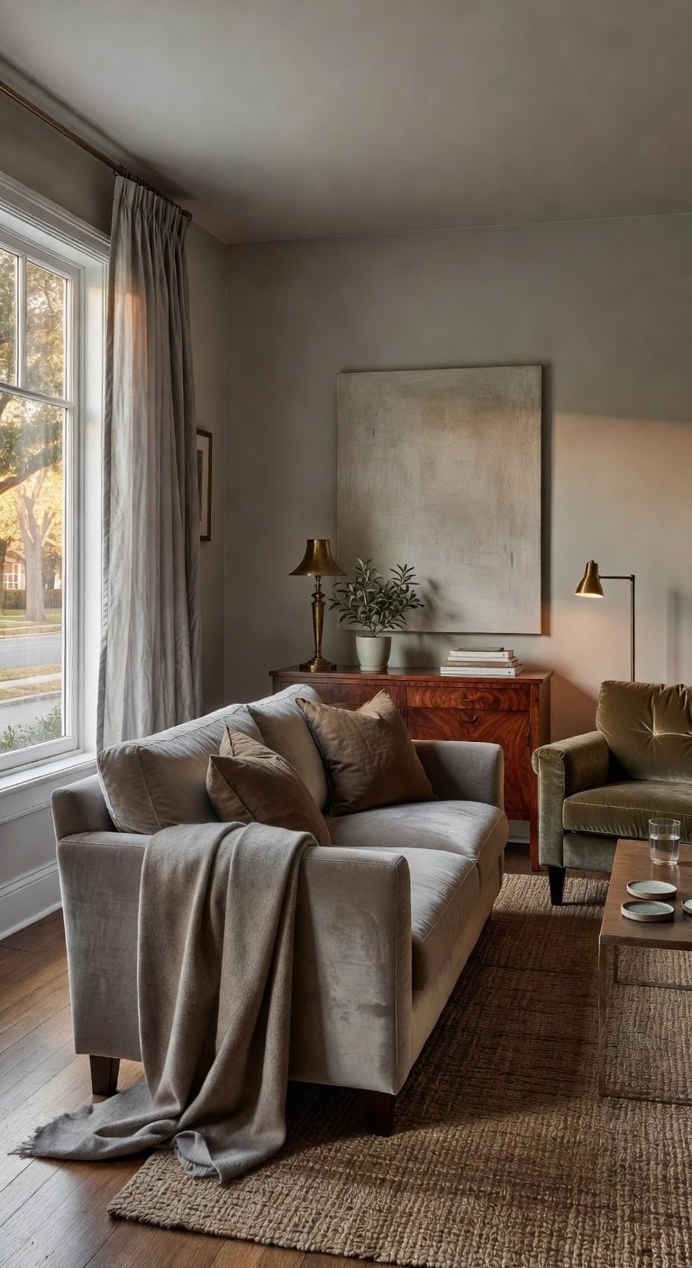 timeless mahogany living elegance