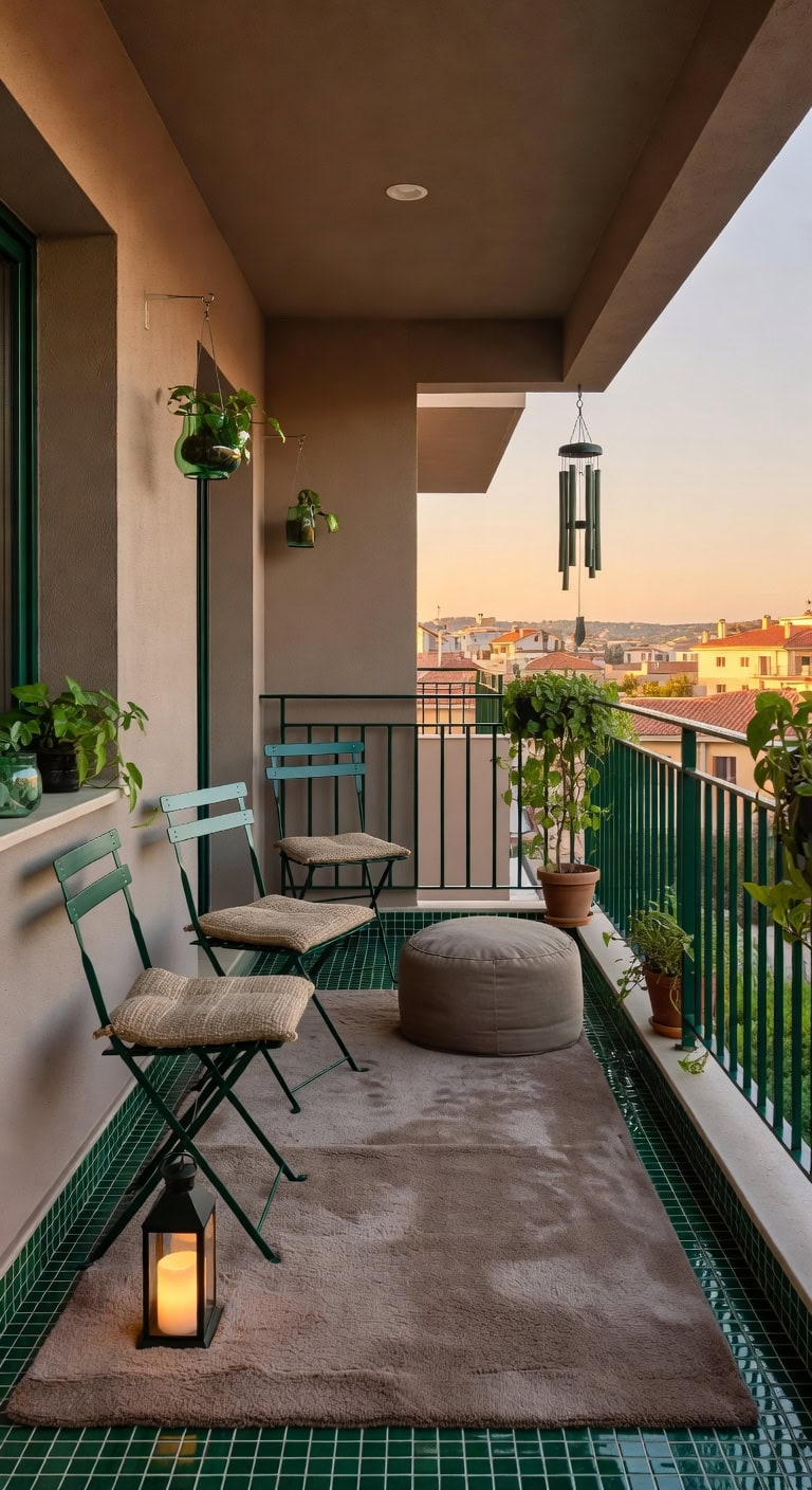 tiny balcony styling ideas