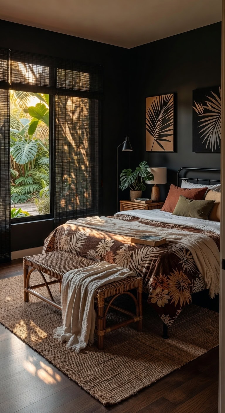 tropical black brown sanctuary
