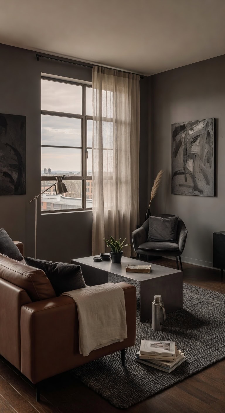 urban gray living elegance