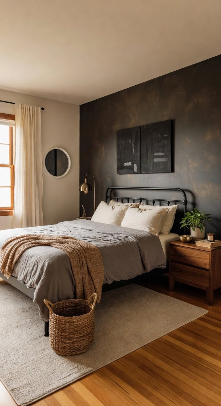warm transitional bedroom d cor