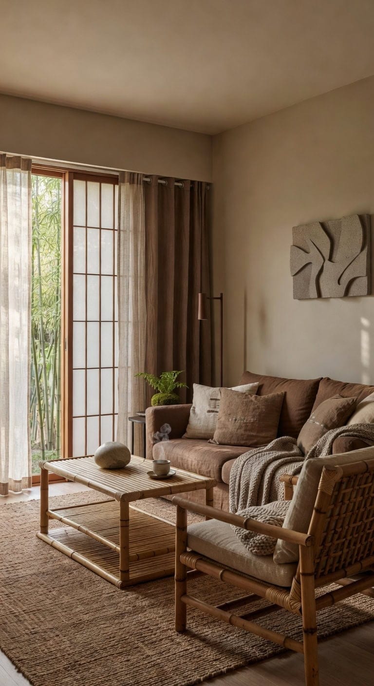 zen inspired bamboo living