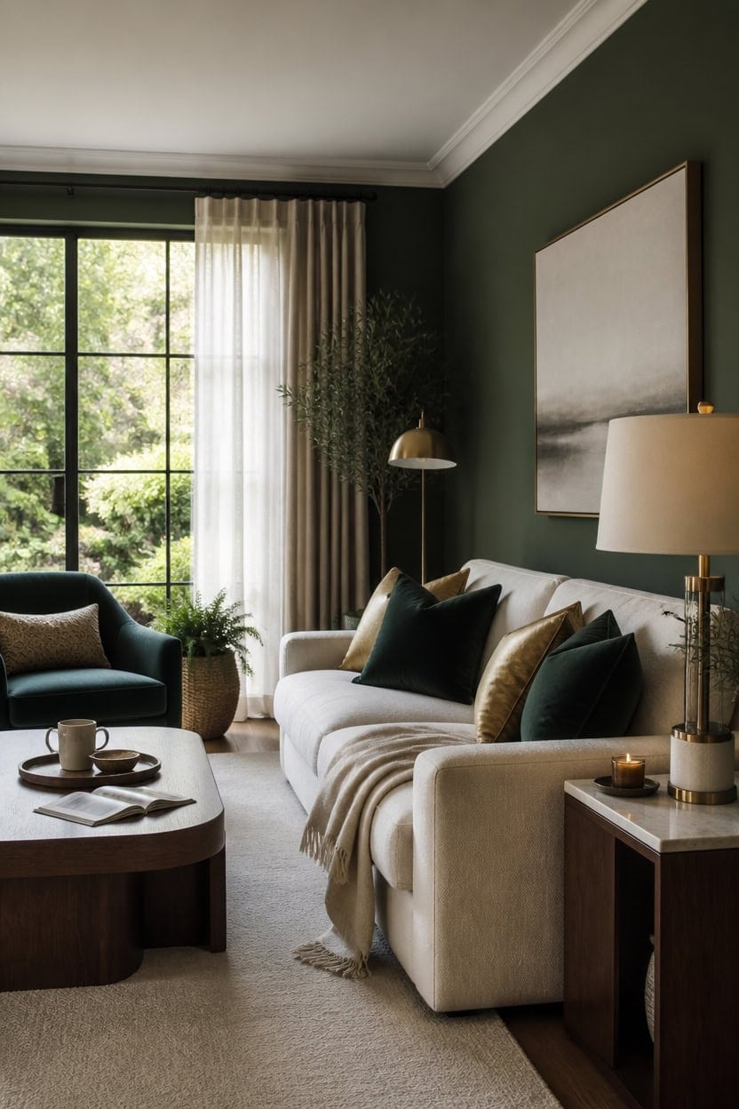 brass elegance subtle shine