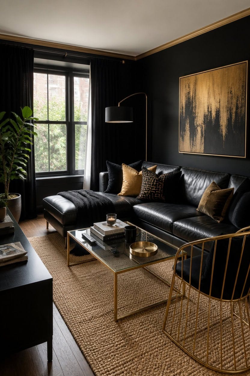 budget friendly gold accents