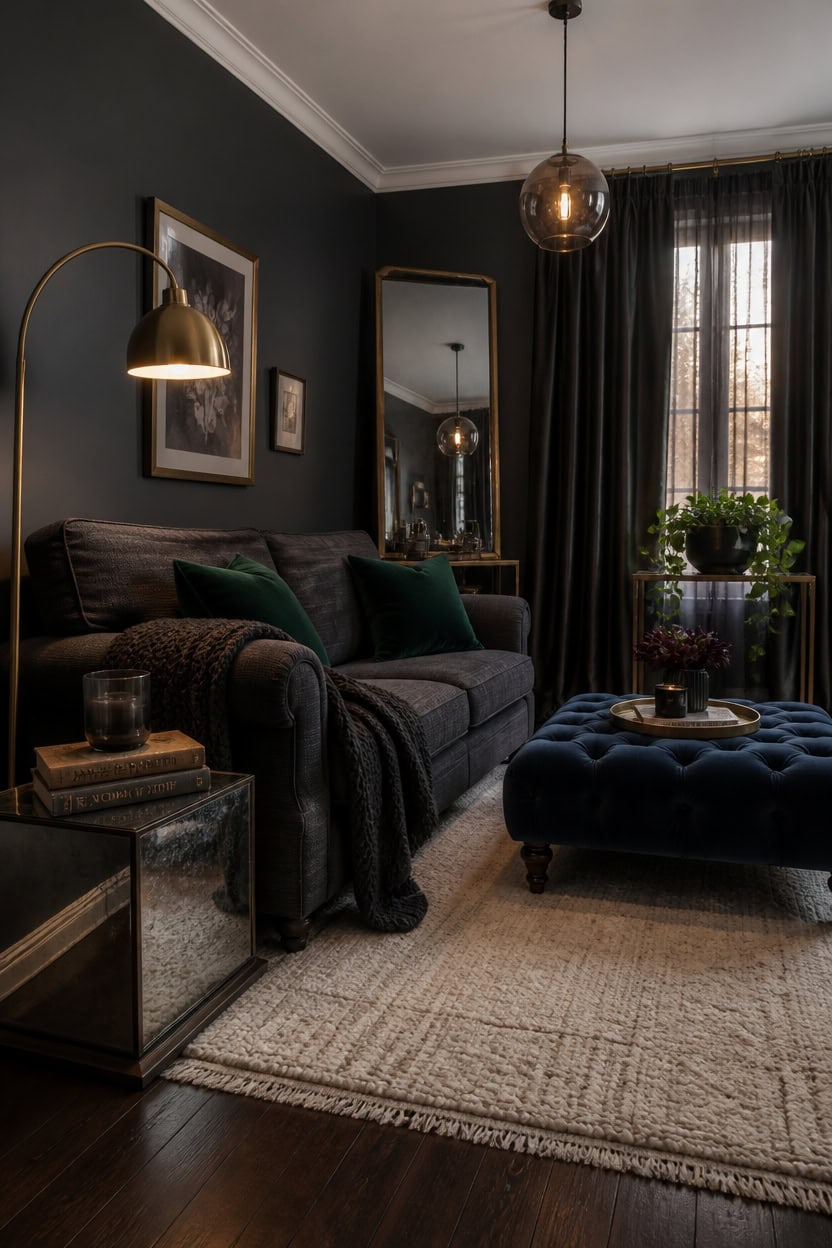 charcoal layered by style