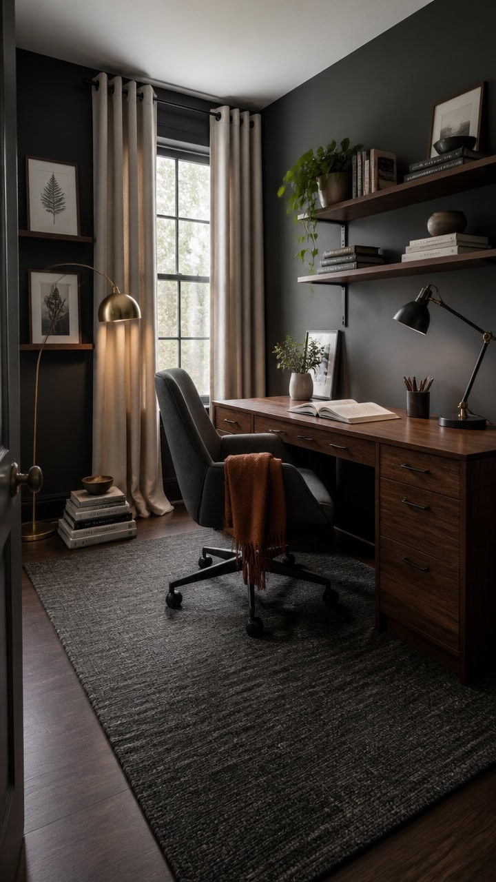 cozy midnight reading nook