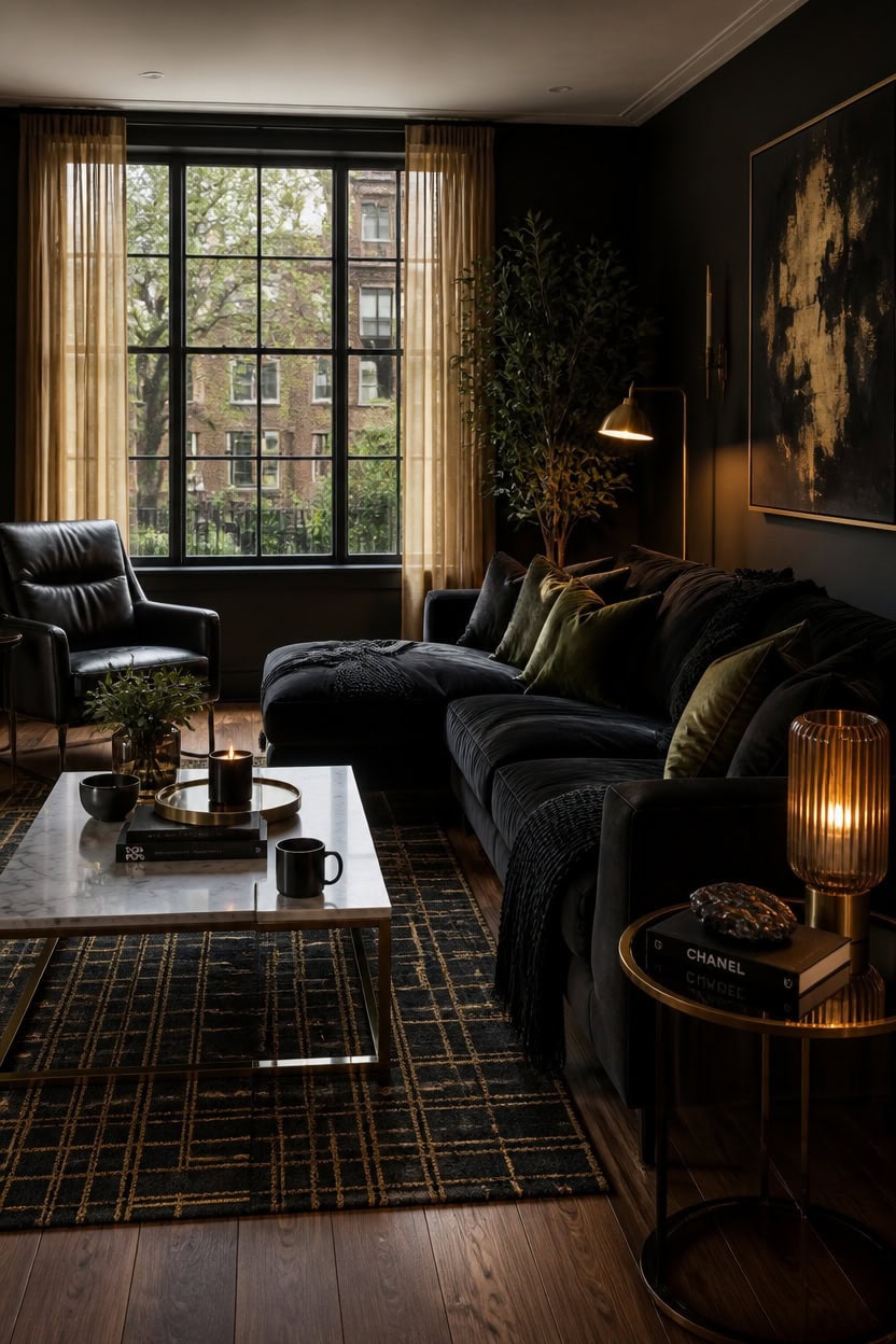 dark elegance outshines beige