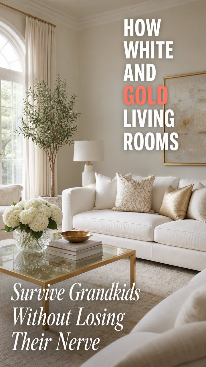 elegant living with kids
