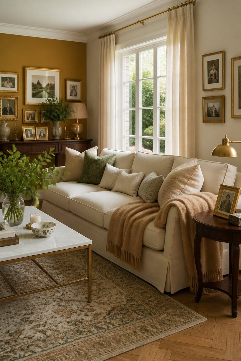 gold accented luxe d cor