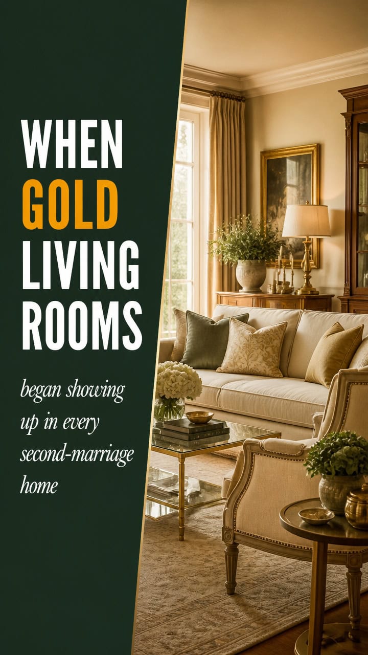gold rooms dominate remarried homes