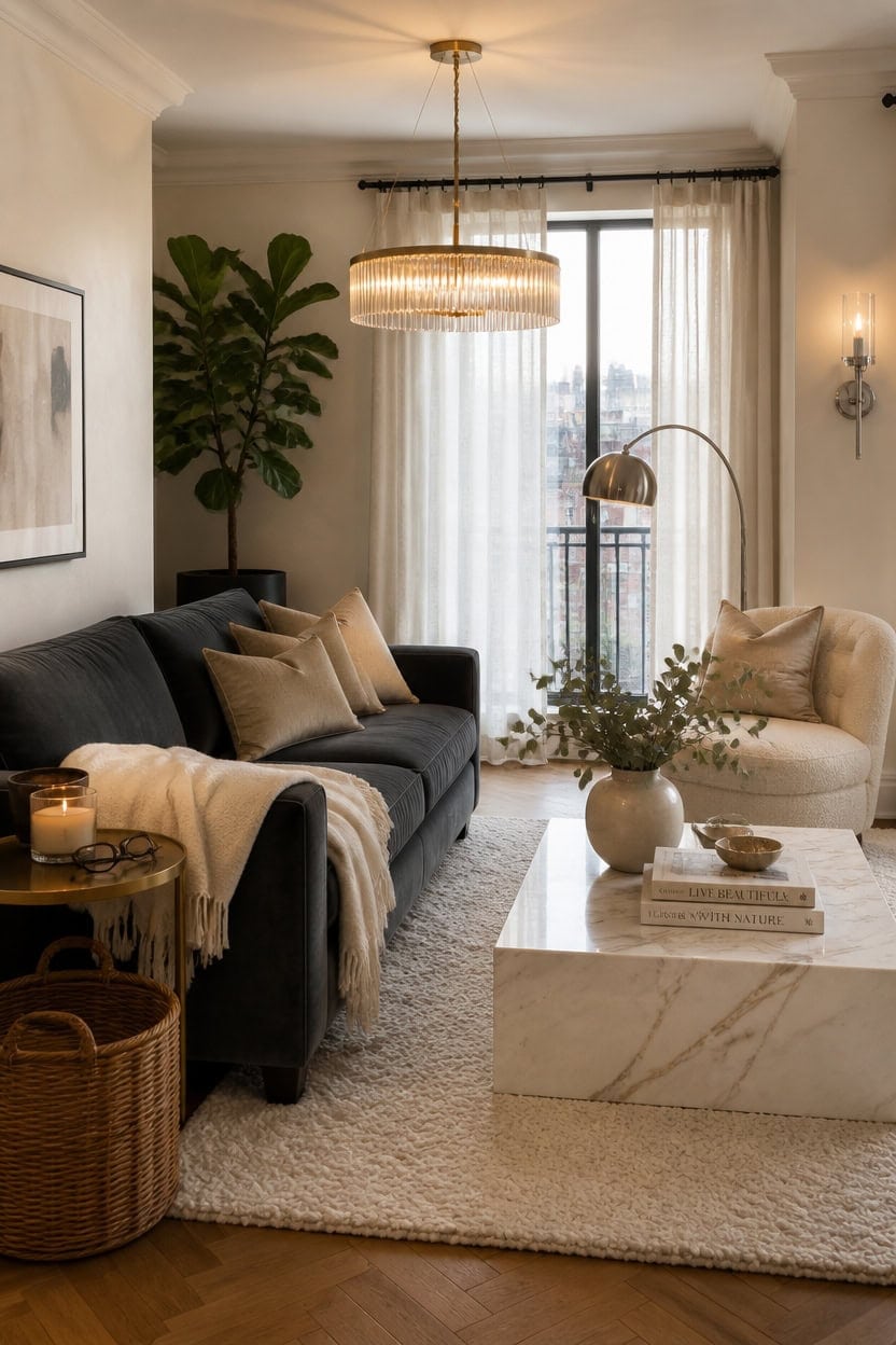 gold silver balanced luxe