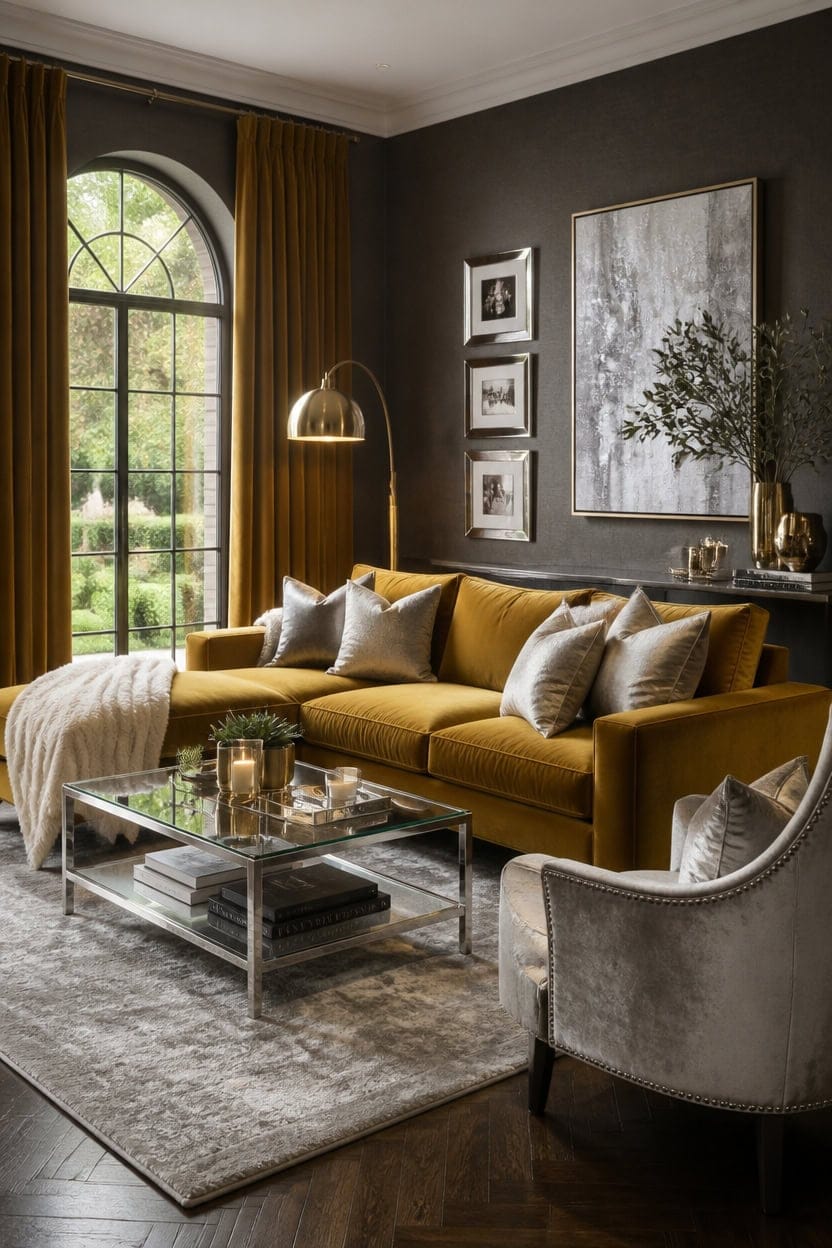 gold silver luxe balance