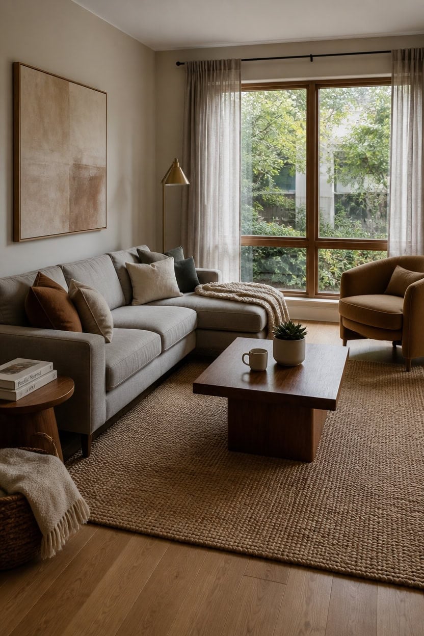 gray and beige harmony