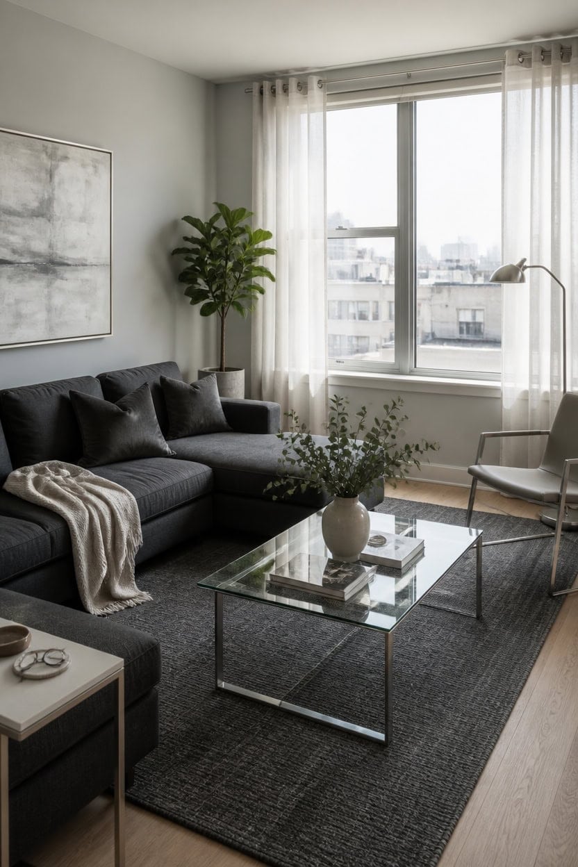 gray room lighting guide