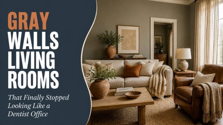 gray walls dental style living rooms