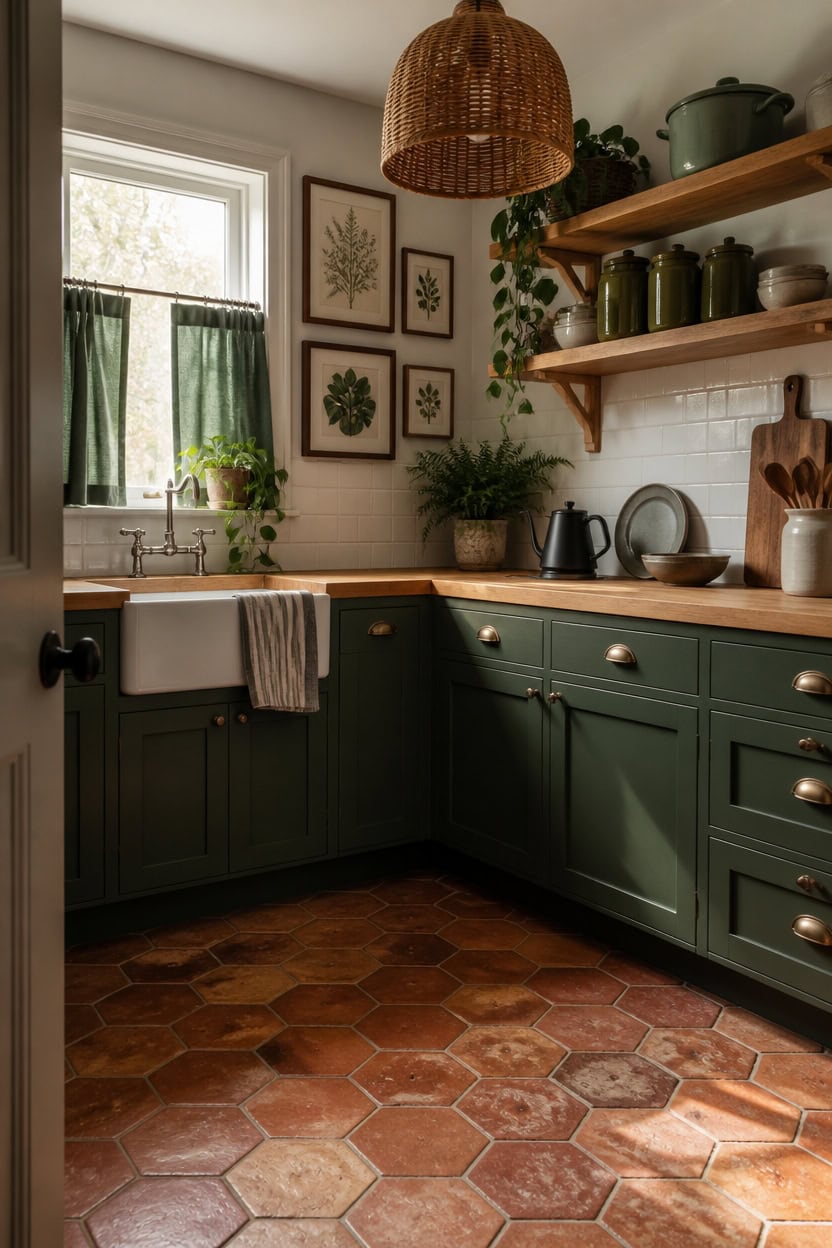green dominant gray recedes