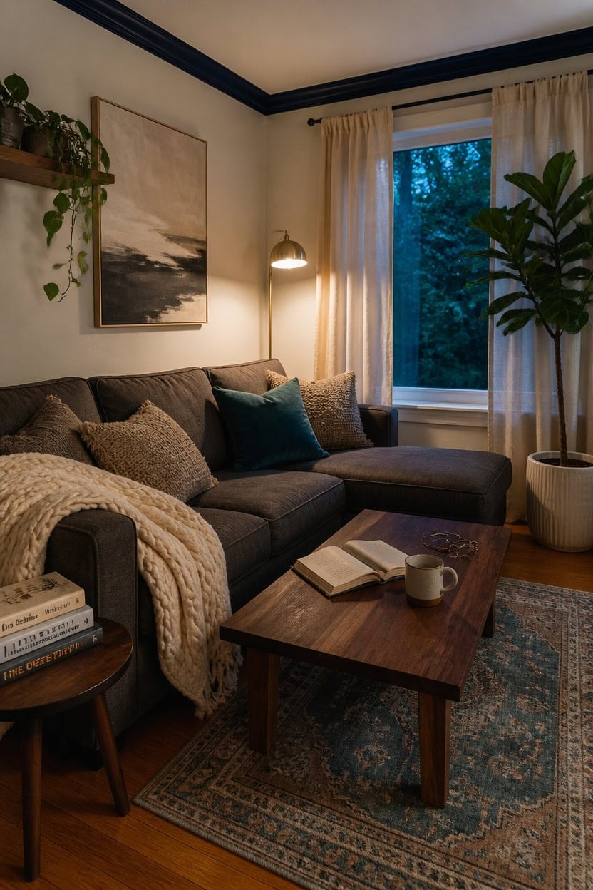 midnight reading room ambiance