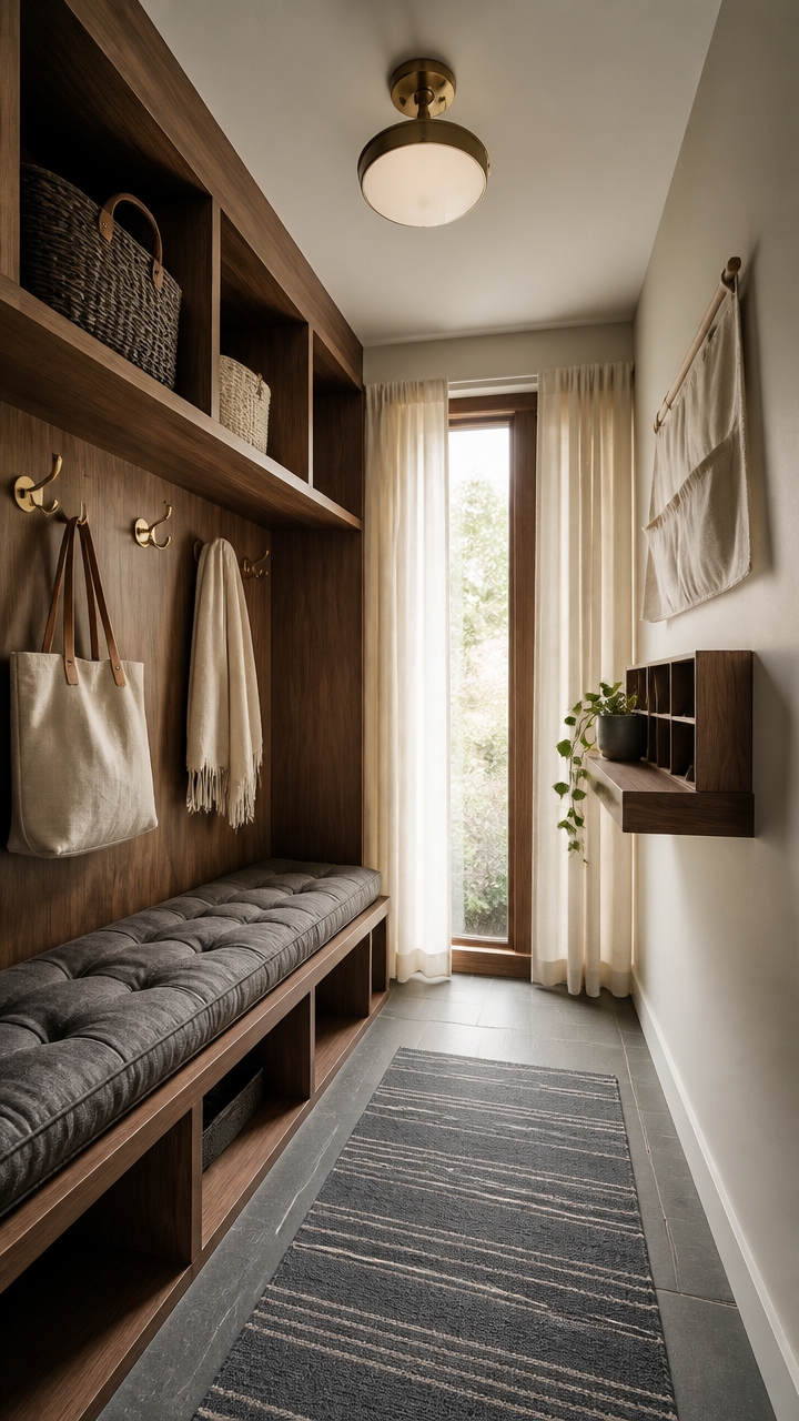 mudroom designer and finishes