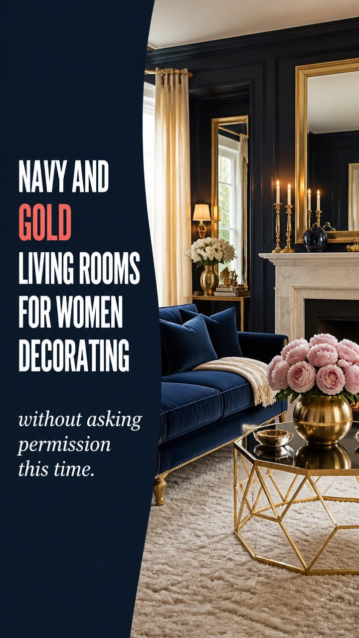 navy gold women s d cor