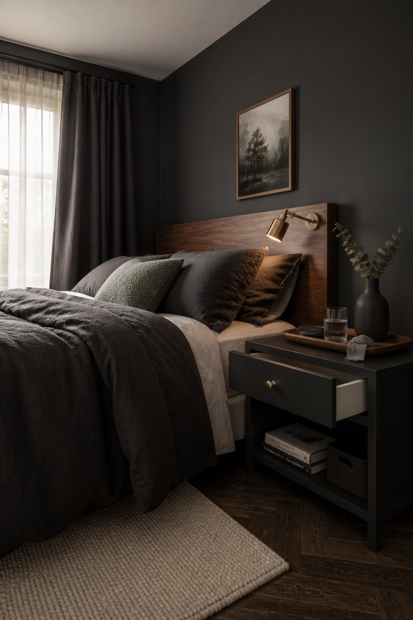 nightstand optimized for readers