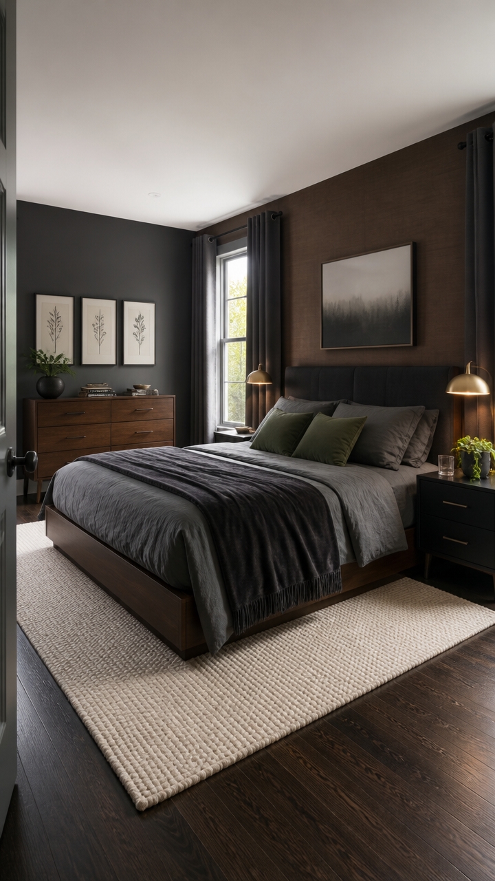 slate and walnut budget styling