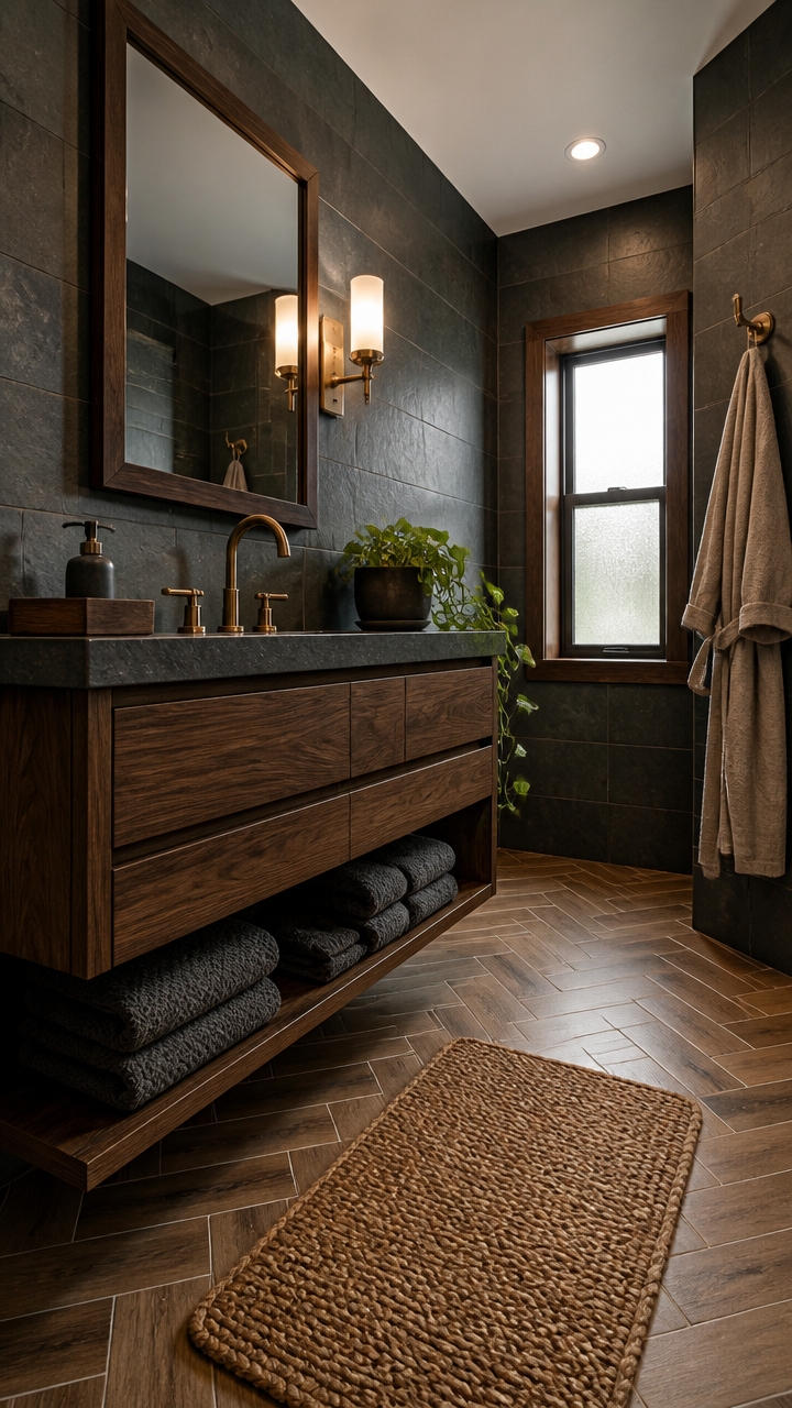 slate gray dark walnut guide