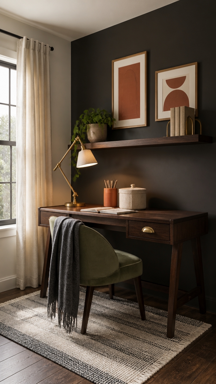 slate gray walnut palette