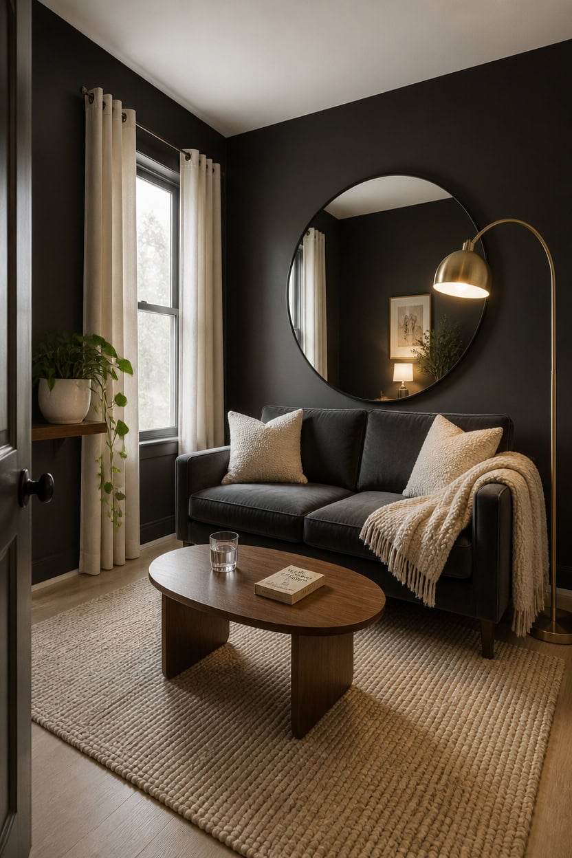 small dark gray sanctuary