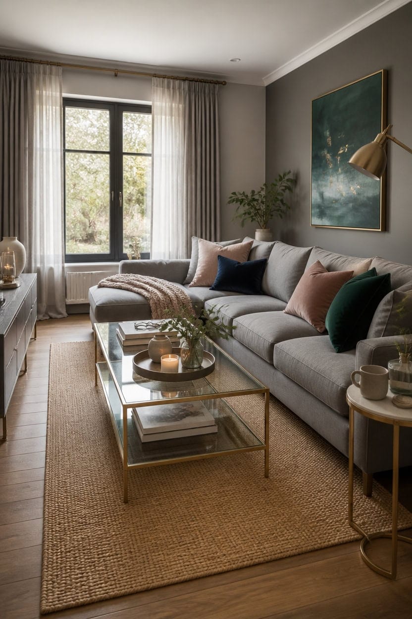 subtle color accent details