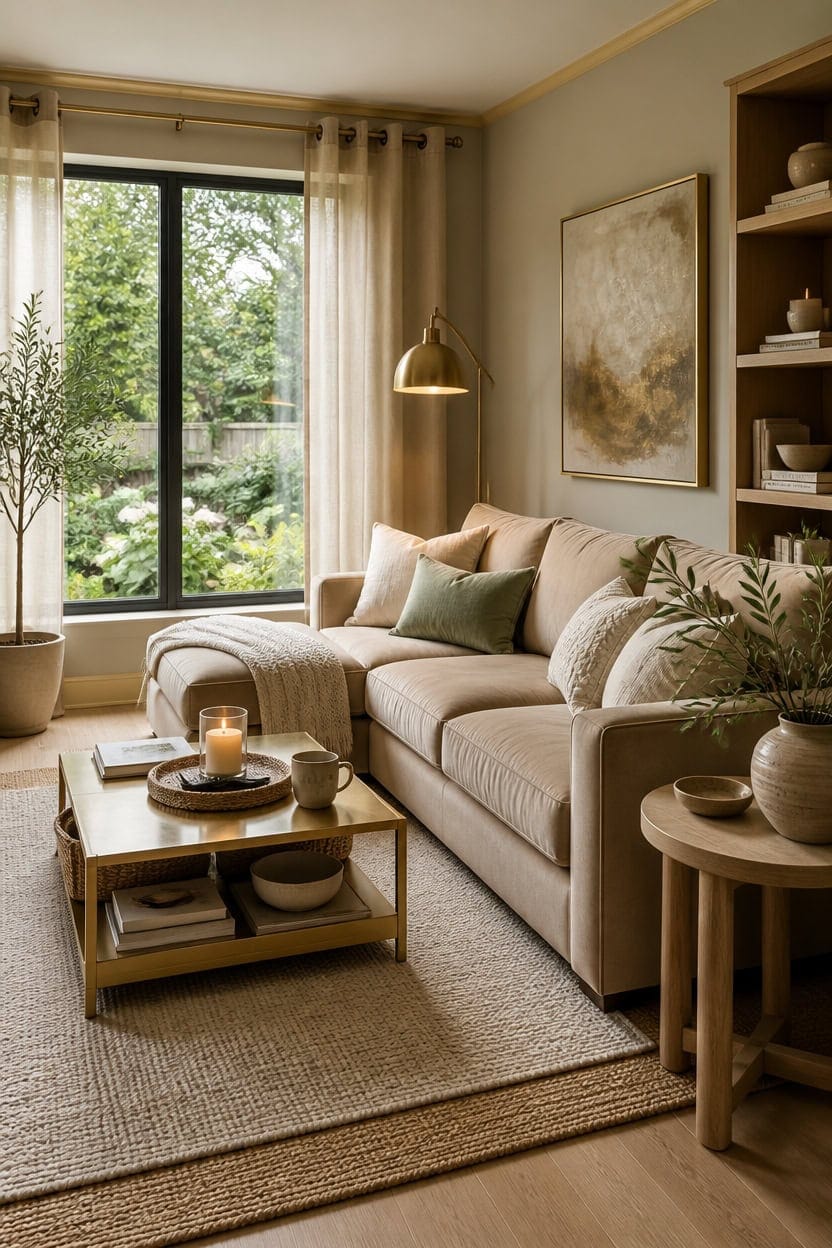 timeless beige gold upkeep
