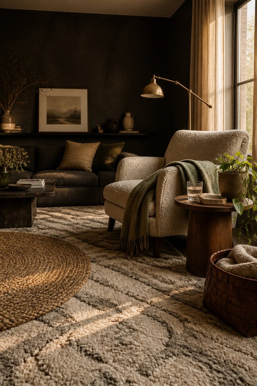 tonal textured rugs for charcoal