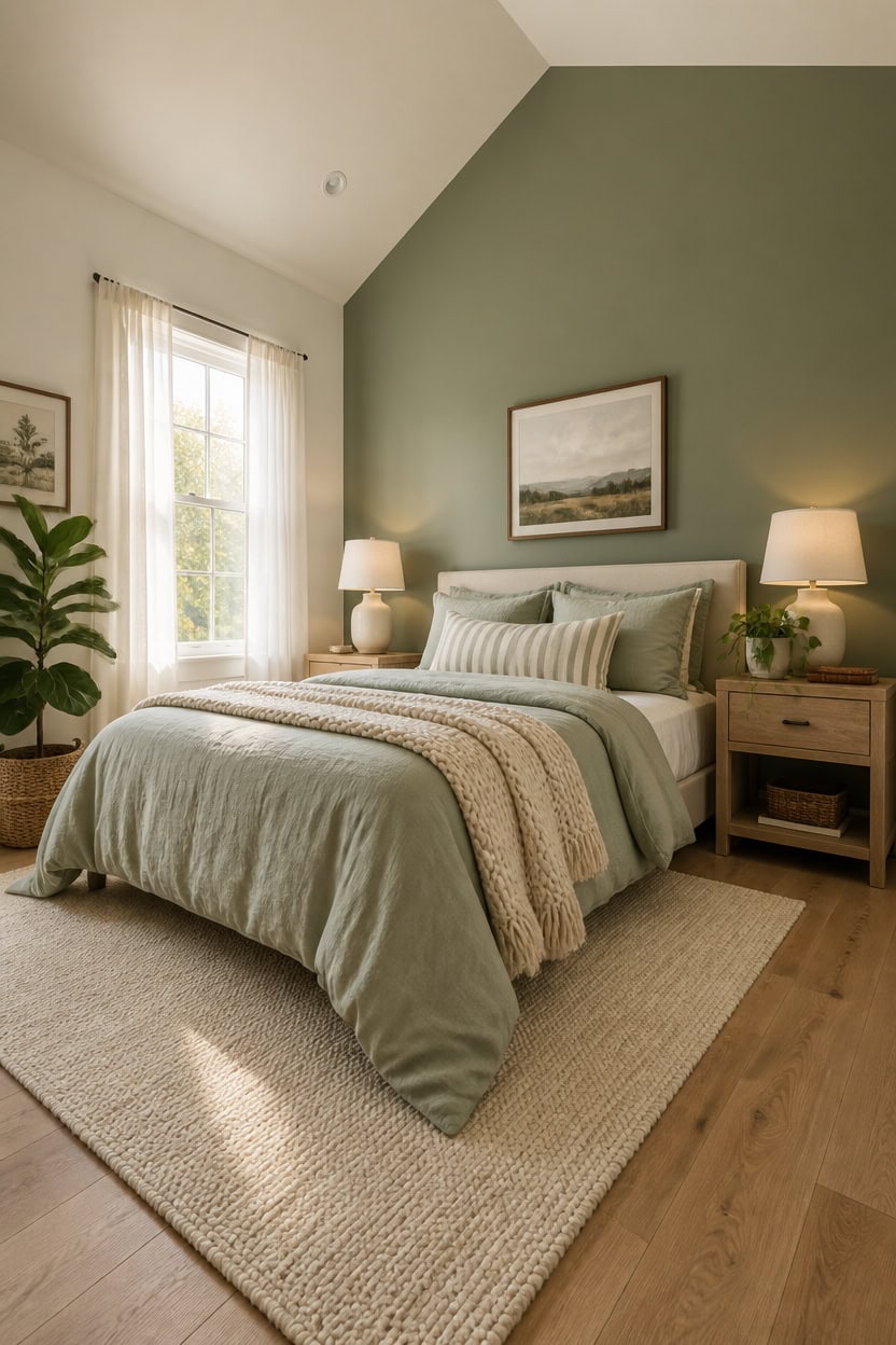 warm beige undertone sage