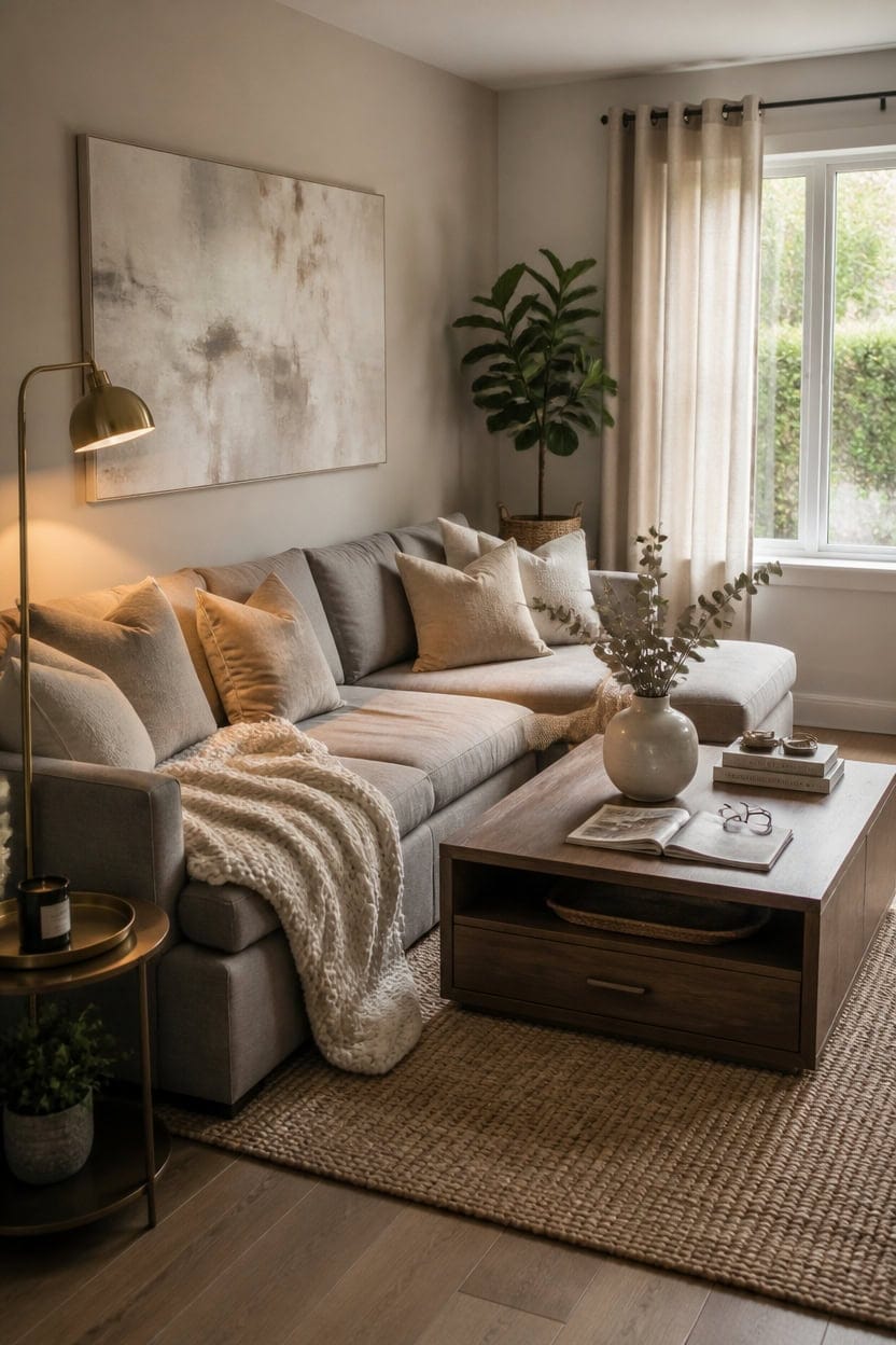 warm neutrals texture harmony