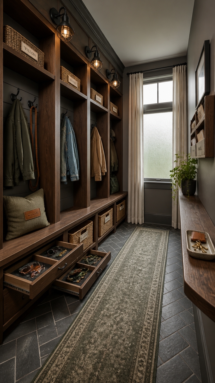 zone by person mudroom system