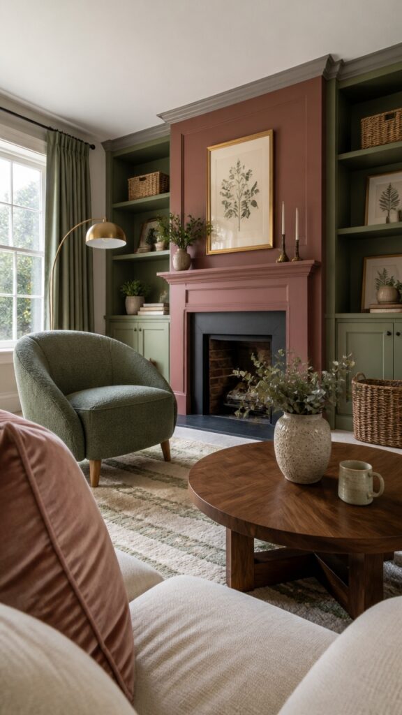 Why Are Pink & Green Living Rooms the Perfect Choice to Make Your Home Bloom?