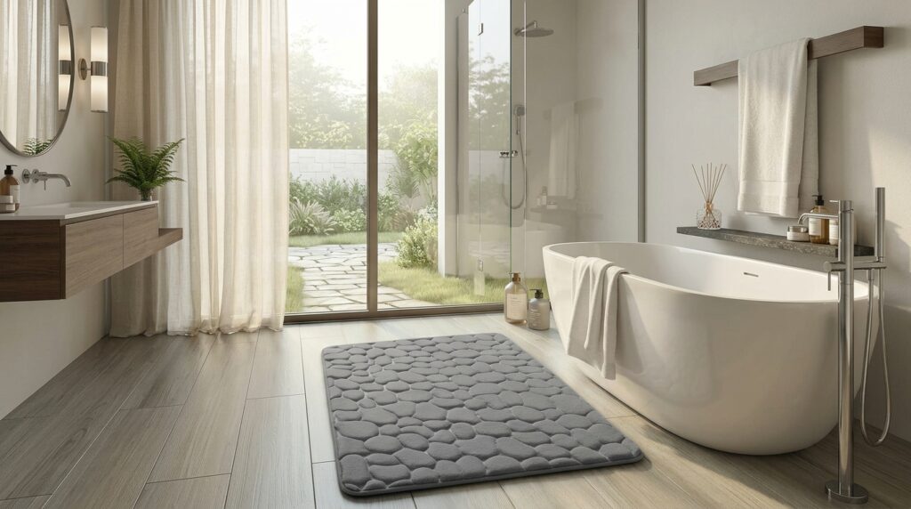 10 Best Gray Pebble Bath Mats for 2026 (Stylish & Non-Slip)