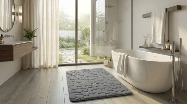 10 Best Gray Pebble Bath Mats for 2026 (Stylish & Non-Slip)